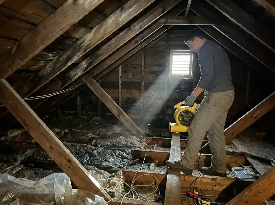 attic-water-damage-drying-proc-007 — frequently asked questions, Emergency Water Extraction & 24/7 Flood Response in East Pe…